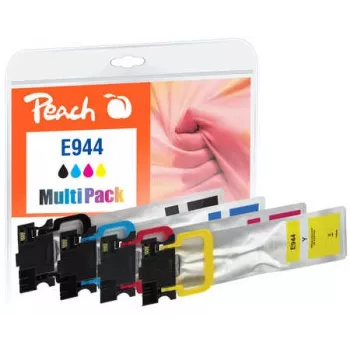 Peach PI200-786 tintas kasetne 4 gab. Savietojama Melna, Ciāna, Magenta, Dzeltena