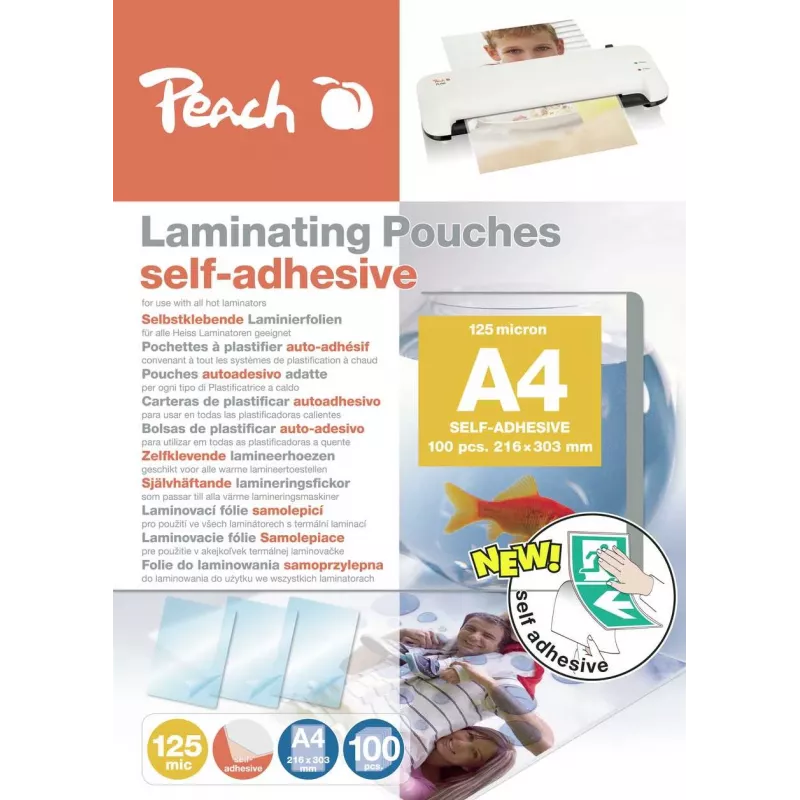 Peach S-PP525-17 laminēšanas plēve A4