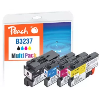 Peach 321008 tintas kasetne 4 gab. Melna, Ciāna, Fuksīna, Dzeltena