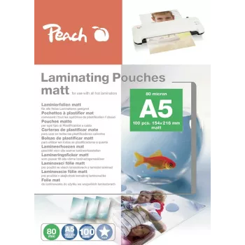Peach S-PP580-30 laminēšanas kabatiņas 100 gab.