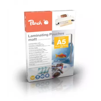 Peach S-PP525-30 laminēšanas kabatiņas matētas A5 100 gab.