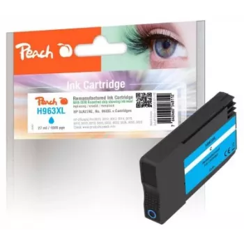 Peach PI300-1028 tintas kasetne 1 gab. Kompatibla Augstas (XL) ražas Ciāna