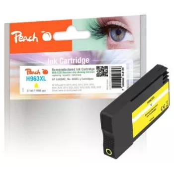 Peach PI300-1030 dzeltenā tintes kasetne (High Yield, XL, 1 gab.)