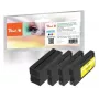 Peach PI300-1031 tintas kasetne 4 gab. Kompatibla Augstas (XL) ietilpibas Melna, Ciāna, Rozā, Dzeltena