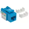 Intellinet Keystone Jack, Cat6, UTP, Punch-down, Zils