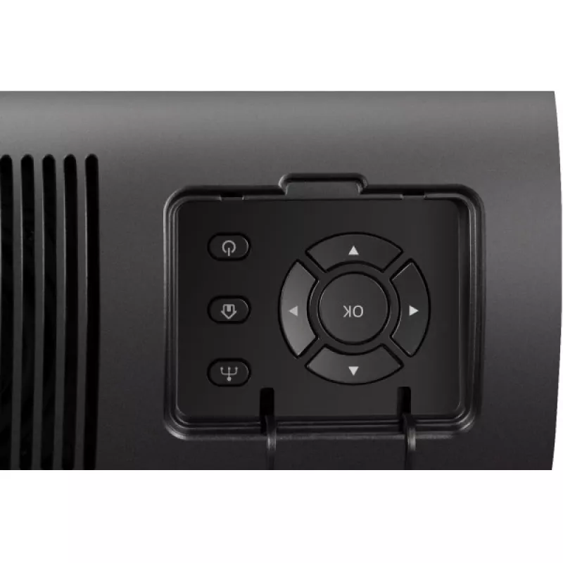 Viewsonic X100-4K standarta fokusa projektors 2900 ANSI lūmeni LED UHD 4K (3840x2160) 3D Melns