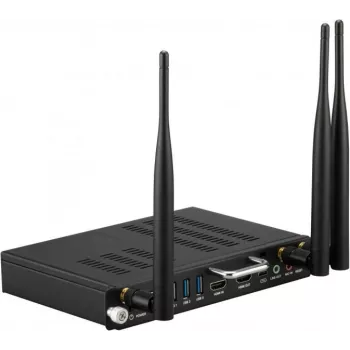 Viewsonic VPC-A31-O1 Slot-in Mini PC, 8 GB DDR4, 128 GB SSD, Melns