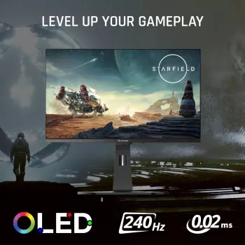 Viewsonic XG272-2K-OLED dators monitoris 68.6 cm (27 inch) 2560 x 1440 pikseļi Quad HD melns, balts