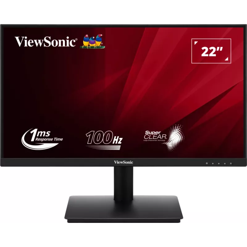 ViewSonic VA220-H 22 inch Full HD LED monitors, melns