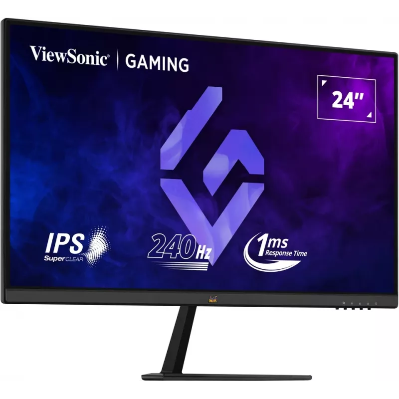 Viewsonic VX Series VX2479A-HD-PPRO monitors 61 cm (24 colli) 1920 x 1080 pikseļi Full HD LED melns