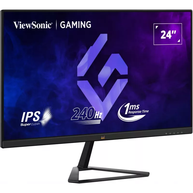 Viewsonic VX Series VX2479A-HD-PPRO monitors 61 cm (24 colli) 1920 x 1080 pikseļi Full HD LED melns