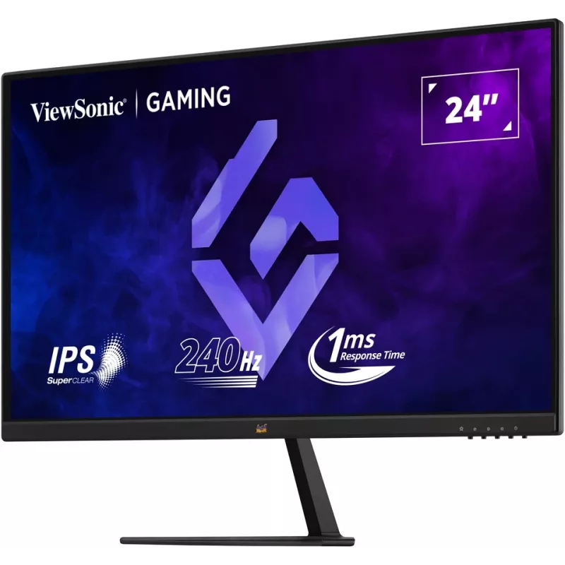 Viewsonic VX Series VX2479A-HD-PPRO monitors 61 cm (24 colli) 1920 x 1080 pikseļi Full HD LED melns