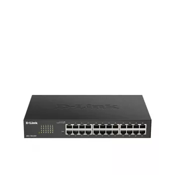 D-Link 24-Port Gigabit Smart Managed Switch, Pārvaldāms, L2, Gigabit Ethernet (10/100/1000), Rack stiprinājums, 1U