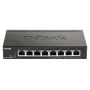 D-Link DGS-1100-08PV2 8 portu PoE Gigabit viedais pārvaldāms slēdzis