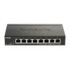 D-Link DGS-1100-08PV2 8 portu PoE Gigabit viedais pārvaldāms slēdzis