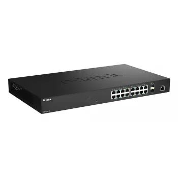 D-Link 18-Portu 2.5G Multi-Gigabitu viedais pārvaldāmais slēdzis ar 2 x 10G SFP+ portiem