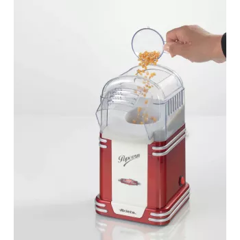 Ariete 2954 popkorna gatavotājs, sarkans/balts, 2 min, 1100 W