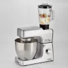 Ariete 1598 Gourmet Professional 7L Metāla planetārais mikseris ar blenderi - Nerūsējošā tērauda bļoda - 7 L - Stikla krūze - 1200 W - 6 ātrumi