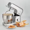 Ariete 1598 Gourmet Professional 7L Metāla planetārais mikseris ar blenderi - Nerūsējošā tērauda bļoda - 7 L - Stikla krūze - 1200 W - 6 ātrumi