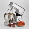Ariete 1598 Gourmet Professional 7L Metāla planetārais mikseris ar blenderi - Nerūsējošā tērauda bļoda - 7 L - Stikla krūze - 1200 W - 6 ātrumi