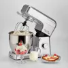 Ariete 1598 Gourmet Professional 7L Metāla planetārais mikseris ar blenderi - Nerūsējošā tērauda bļoda - 7 L - Stikla krūze - 1200 W - 6 ātrumi
