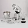 Ariete 1598 Gourmet Professional 7L Metāla planetārais mikseris ar blenderi - Nerūsējošā tērauda bļoda - 7 L - Stikla krūze - 1200 W - 6 ātrumi