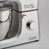 Ariete 1598 Gourmet Professional 7L Metāla planetārais mikseris ar blenderi - Nerūsējošā tērauda bļoda - 7 L - Stikla krūze - 1200 W - 6 ātrumi