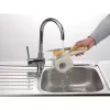 Ariete 457 Gratì Waterproof - Ūdensnecaurlaidīga elektriskā rīve - Bezvadu - Mazgājama zem tekoša ūdens - 2 nerūsējošā tērauda veltņi - Balta un dzeltena