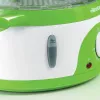 Ariete 911 Healthy Steam - Elektriskais tvaikonis - 3 grozi - Rīsa trauks - Taimeris 60' - 800 W - 9 litri - Balts un zaļš