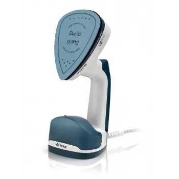 Ariete 6246 Duetto gludeklis - vertikālais un horizontālais gludeklis ar keramikas zoli - 1000 W - balts un zils