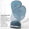Ariete 6246 Duetto gludeklis - vertikālais un horizontālais gludeklis ar keramikas zoli - 1000 W - balts un zils