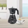 Ariete 1368 Moka Aroma elektriskā moka kanna, 4/6 tasītes, 480 W, automātiska izslēgšanās, uztur temperatūru 30 minūtes, melna