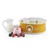 Ariete 617 Yogurella - Jogurta pagatavotājs - 7 stikla burciņas - 1,3 kg mājas jogurta - 20 W - Balts un dzeltens