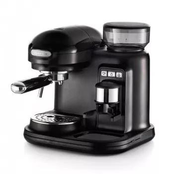 Ariete 1318 Moderna Espresso kafijas automāts ar iebūvētu kafijas dzirnaviņām, 1080 W, melns