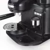 Ariete 1318 Moderna Espresso kafijas automāts ar iebūvētu kafijas dzirnaviņām, 1080 W, melns
