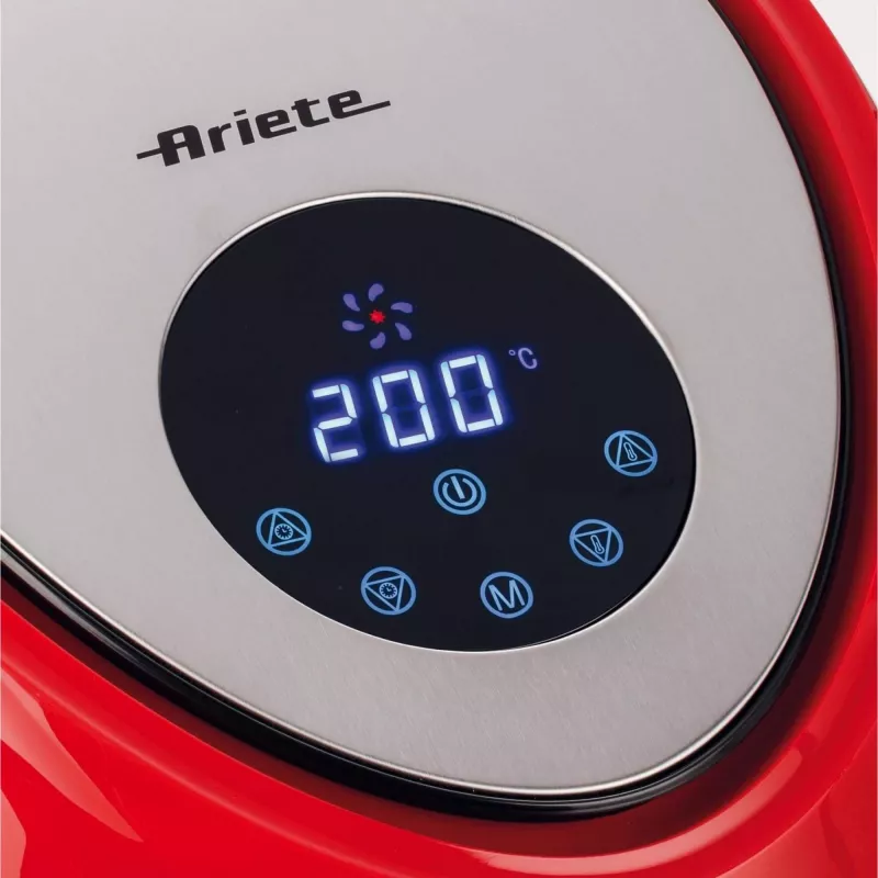 Ariete 4618 Airy Fryer XXL gaisa fritieris - 7 litri - 1800 W - sarkans