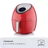 Ariete 4618 Airy Fryer XXL gaisa fritieris - 7 litri - 1800 W - sarkans