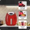 Ariete 4618 Airy Fryer XXL gaisa fritieris - 7 litri - 1800 W - sarkans