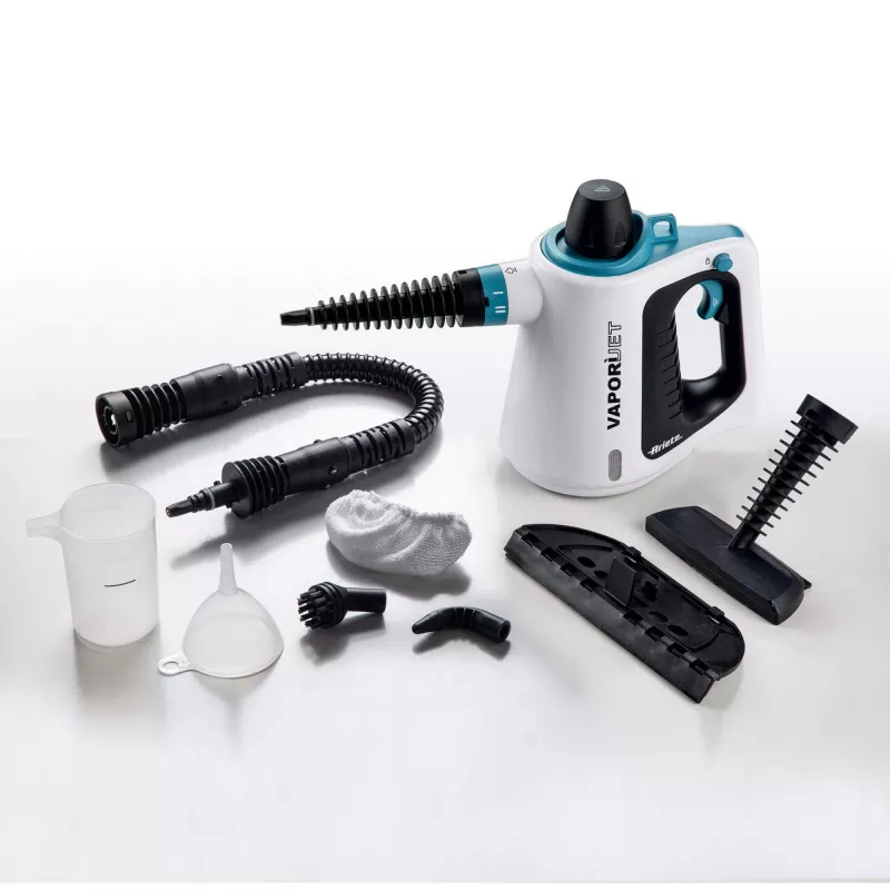 Ariete 4137/00 Pārnēsājams tvaika tīrītājs 0.25 L 1050 W Balts, Gaiši zils