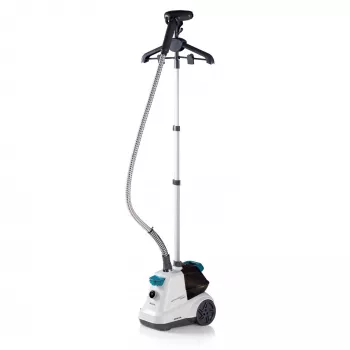 Ariete 6248 Tvaika gludeklis drēbēm, Balts un Gaiši zils, 2200 W