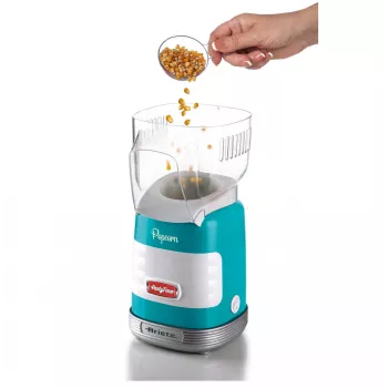 Ariete 2956 Popcorn Gatavotājs, Party Time, Karstā Gaisa, 1000 W, Zils