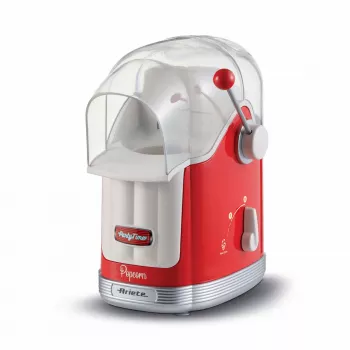 Ariete 2958 Popcorn gatavotājs Party Time, 1100 W, 600 g, karstā gaisa gatavošana bez taukiem, sarkans