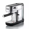 Ariete 1380 Metāla kafijas automāts, saderīgs ar maltu kafiju un ESE kapsulām, 1300 W, 1,1 L tvertne, 15 bāru spiediens, ½ krūzes filtrs, Cappuccino ierīce, Sudraba