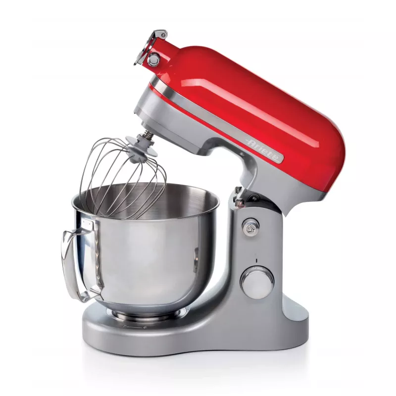Ariete Moderna Red Mixer, Stāvmaisītājs, Sarkans, 5.5 L, 1600 W, 11 ātrumi, Planētu maisīšana