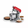 Ariete Moderna Red Mixer, Stāvmaisītājs, Sarkans, 5.5 L, 1600 W, 11 ātrumi, Planētu maisīšana