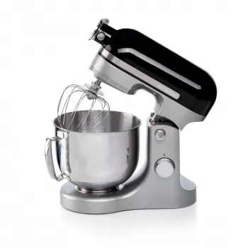 Ariete Moderna Black mikseris, planetārais mikseris, melns, 1600 W, 5.5 L, alumīnija korpuss