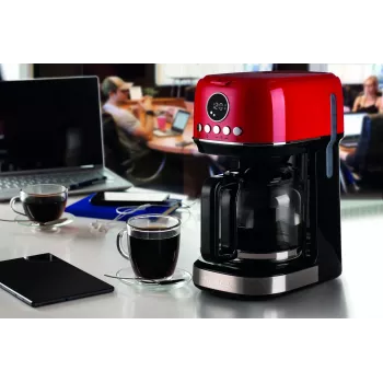 Ariete 1396/00 Pilienu kafijas automāts, 1.5 L, sarkans