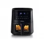 Ariete 4633 gaisa fritieris 4L, 1400W, 9 programmas, Shake un Grill funkcija, līdz 200°C, melns
