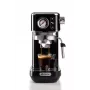 Ariete 1381 kafijas automāts ar manometru, saderīgs ar maltu kafiju un ESE kapsulām, 1300 W, 1.1 L tilpums, 15 bāru spiediens, ½ tasītes filtrs, Cappuccino ierīce, Melns