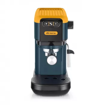 Ariete 1399 Espresso kafijas automāts, maltai kafijai un ESE kapsulām, 1300 W, 1.1L, 15 bāri, dzeltenā krāsā